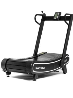 Bodytone semi-professionnel Curve ZROT4 Bodytone semi-professionnel Curve ZROT4, Pour les particuliers les plus exigeants qui ont besoin d’appareils de cardio ou de musculation qui offrent de grandes prestations. Pour les petites salles de sport en entreprises, communautés de voisins, hôtels, centres de physiothérapie et réhabilitation, EPAH, Communes, clubs sportifs, forces de l’armée, la police et les pompiers. Ces appareils sont spécialement conçus en matière de qualité, garantie et prix pour les besoins réels de ce secteur. Si vous voulez plus d’informations, visitez notre section spécifique professionnelle. Pour quel public est destiné cet appareil semi-professionnel? Pour les particuliers les plus exigeants qui ont besoin d’appareils de cardio ou de musculation qui offrent de grandes prestations. Pour les petites salles de sport en entreprises, communautés de voisins, hôtels, centres de physiothérapie et réhabilitation, EPAH, Communes, clubs sportifs, forces de l’armée, la police et les pompiers. Ces appareils sont spécialement conçus en matière de qualité, garantie et prix pour les besoins réels de ce secteur. Si vous voulez plus d’informations, visitez notre section spécifique professionnelle. Bodytone semi-professionnel Curve ZROT4 Points clés Bodytone semi-professionnel Curve ZROT4 Console Dotée d’un écran LCD et d’un panneau de boutons, elle permet de contrôler facilement les paramètres de l’entraînement: durée, distance, calories, vitesse, fréquence cardiaque, allure (min/KM) et puissance (Watt). Pas de vitesse maximale Le ZROT4 fonctionne avec la propre énergie de l’utilisateur, sans consommation d’énergie et avec une faible empreinte carbone. Comme il n’y a pas de vitesse maximale, les utilisateurs peuvent rendre leur entraînement aussi difficile qu’ils le souhaitent et changer de vitesse à volonté. Il dispose également d’une résistance magnétique pour rendre l’entraînement encore plus intense. Tapis laminé Son tapis laminé en caoutchouc et en aluminium offre une excellente durabilité et une grande résistance. Grâce à ces matériaux, le tapis minimise l’impact sur les articulations et résiste aux séances d’entraînement de haute intensité. Caractéristiques Bodytone semi-professionnel Curve ZROT4 Le ZROT4 est un tapis roulant de fitness d’élite qui synthétise un entraînement intense dans un petit format. Son nom le dit: un tapis de course qui consomme de l’électricité ZRO et qui ne laisse pas indifférent. Pas de moteur et facile à déplacer: le ZROT4 fonctionne avec l’énergie de l’utilisateur, sans consommation électrique et avec une faible empreinte carbone. Les utilisateurs seront impressionnés par l’entraînement intense qu’ils peuvent générer avec la puissance de leurs deux pieds. Le ZROT4 est l’un des tapis de course les plus légers de sa gamme, puisqu’il ne pèse que 70 kg. Sa légèreté, associée à un guidon 100 % pliable et à des roues de transport intégrées, vous permet de reconfigurer rapidement votre espace d’entraînement. L’entraînement par intervalles à la pointe de la technologie: le ZROT4 a été conçu pour l’entraînement par intervalles (HIIT). Sans vitesse maximale, les utilisateurs peuvent rendre leur entraînement aussi difficile qu’ils le souhaitent et changer de vitesse à volonté. Grâce à l’encombrement réduit du ZROT4, la course à pied (qui nécessiterait autrement un espace extérieur ou une zone différente dans l’établissement) peut désormais être pratiquée au même endroit que l’entraînement en petits groupes, ce qui accroît l’engagement de l’utilisateur envers les entraîneurs. Spécifications Bodytone semi-professionnel Curve ZROT4 Connectivité et multimédia: Capacité d’envoi de données (Bluetooth) Connectivité avec les applications: Kinomap, MyBodytone, Zwift Poids brut: 76 kg Poids net: 65 kg Poids maximal de l’utilisateur: 150 kg Dimensions de la boîte: 170×76,4×44,6 cm Matériaux et finitions: Conçu avec un cadre et une main courante en acier. Matériau résistant à la corrosion et surface de roulement en caillebotis pour une excellente durabilité et solidité, conçu pour durer. Roulements de qualité professionnelle pour un fonctionnement silencieux. Couleur: Noir Unité: 1 Domaine d’utilisation: Intérieur Poids: 65 kg Intensité: Performance Lecture de la fréquence cardiaque: compatible avec le bracelet HR Frein: Résistance magnétique réglable de la résistance la plus faible à la plus élevée. Fonctions de la console: Affichage HIIT: distance, temps, calories, vitesse et watts. Entretien et lubrification: sans moteur d’entraînement ni moteur de levage, le ZRO-T4 nécessite très peu d’entretien. Alimentation électrique: Placez le tapis de course où vous voulez, sans avoir besoin d’une prise électrique. Dimensions une fois assemblé: 154 x 70 x 134 cm Système de pliage: Oui Zone de travail: Corps entier Dimensions: 154 x 70 x 134 cm Moteur: Puissance autopropulsée, vous contrôlez l’intensité. Vitesse: Pas de vitesse maximale, les utilisateurs peuvent rendre leur entraînement aussi difficile qu’ils le souhaitent et changer de vitesse à volonté. Surface de course: 150cm * 40cm Entraînements interactifs avec Zwift et Kinomap App de Kinomap Entraînez-vous dans le monde entier grâce à des milliers de vidéos disponibles. Entraînements structurés, y compris l’entraînement par intervalles et le coaching. Partagez vos résultats avec la communauté kinomap. Défiez vos amis avec le mode multijoueur de kinomap. App de Zwift Motivateur de type jeu vidéo. Plus de 1000 entraînements sélectionnés par les entraîneurs. Courses de groupe, compétitions et courses. Connectivité et communauté mondiales.