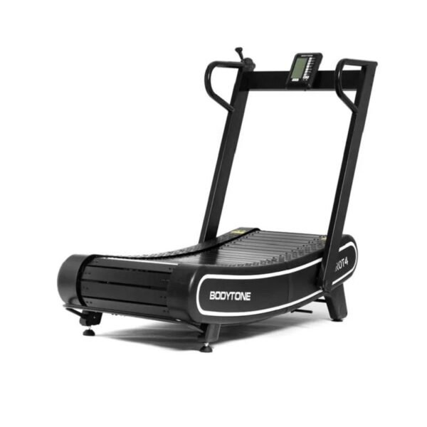 Bodytone semi-professionnel Curve ZROT4 Bodytone semi-professionnel Curve ZROT4, Pour les particuliers les plus exigeants qui ont besoin d’appareils de cardio ou de musculation qui offrent de grandes prestations. Pour les petites salles de sport en entreprises, communautés de voisins, hôtels, centres de physiothérapie et réhabilitation, EPAH, Communes, clubs sportifs, forces de l’armée, la police et les pompiers. Ces appareils sont spécialement conçus en matière de qualité, garantie et prix pour les besoins réels de ce secteur. Si vous voulez plus d’informations, visitez notre section spécifique professionnelle. Pour quel public est destiné cet appareil semi-professionnel? Pour les particuliers les plus exigeants qui ont besoin d’appareils de cardio ou de musculation qui offrent de grandes prestations. Pour les petites salles de sport en entreprises, communautés de voisins, hôtels, centres de physiothérapie et réhabilitation, EPAH, Communes, clubs sportifs, forces de l’armée, la police et les pompiers. Ces appareils sont spécialement conçus en matière de qualité, garantie et prix pour les besoins réels de ce secteur. Si vous voulez plus d’informations, visitez notre section spécifique professionnelle. Bodytone semi-professionnel Curve ZROT4 Points clés Bodytone semi-professionnel Curve ZROT4 Console Dotée d’un écran LCD et d’un panneau de boutons, elle permet de contrôler facilement les paramètres de l’entraînement: durée, distance, calories, vitesse, fréquence cardiaque, allure (min/KM) et puissance (Watt). Pas de vitesse maximale Le ZROT4 fonctionne avec la propre énergie de l’utilisateur, sans consommation d’énergie et avec une faible empreinte carbone. Comme il n’y a pas de vitesse maximale, les utilisateurs peuvent rendre leur entraînement aussi difficile qu’ils le souhaitent et changer de vitesse à volonté. Il dispose également d’une résistance magnétique pour rendre l’entraînement encore plus intense. Tapis laminé Son tapis laminé en caoutchouc et en aluminium offre une excellente durabilité et une grande résistance. Grâce à ces matériaux, le tapis minimise l’impact sur les articulations et résiste aux séances d’entraînement de haute intensité. Caractéristiques Bodytone semi-professionnel Curve ZROT4 Le ZROT4 est un tapis roulant de fitness d’élite qui synthétise un entraînement intense dans un petit format. Son nom le dit: un tapis de course qui consomme de l’électricité ZRO et qui ne laisse pas indifférent. Pas de moteur et facile à déplacer: le ZROT4 fonctionne avec l’énergie de l’utilisateur, sans consommation électrique et avec une faible empreinte carbone. Les utilisateurs seront impressionnés par l’entraînement intense qu’ils peuvent générer avec la puissance de leurs deux pieds. Le ZROT4 est l’un des tapis de course les plus légers de sa gamme, puisqu’il ne pèse que 70 kg. Sa légèreté, associée à un guidon 100 % pliable et à des roues de transport intégrées, vous permet de reconfigurer rapidement votre espace d’entraînement. L’entraînement par intervalles à la pointe de la technologie: le ZROT4 a été conçu pour l’entraînement par intervalles (HIIT). Sans vitesse maximale, les utilisateurs peuvent rendre leur entraînement aussi difficile qu’ils le souhaitent et changer de vitesse à volonté. Grâce à l’encombrement réduit du ZROT4, la course à pied (qui nécessiterait autrement un espace extérieur ou une zone différente dans l’établissement) peut désormais être pratiquée au même endroit que l’entraînement en petits groupes, ce qui accroît l’engagement de l’utilisateur envers les entraîneurs. Spécifications Bodytone semi-professionnel Curve ZROT4 Connectivité et multimédia: Capacité d’envoi de données (Bluetooth) Connectivité avec les applications: Kinomap, MyBodytone, Zwift Poids brut: 76 kg Poids net: 65 kg Poids maximal de l’utilisateur: 150 kg Dimensions de la boîte: 170×76,4×44,6 cm Matériaux et finitions: Conçu avec un cadre et une main courante en acier. Matériau résistant à la corrosion et surface de roulement en caillebotis pour une excellente durabilité et solidité, conçu pour durer. Roulements de qualité professionnelle pour un fonctionnement silencieux. Couleur: Noir Unité: 1 Domaine d’utilisation: Intérieur Poids: 65 kg Intensité: Performance Lecture de la fréquence cardiaque: compatible avec le bracelet HR Frein: Résistance magnétique réglable de la résistance la plus faible à la plus élevée. Fonctions de la console: Affichage HIIT: distance, temps, calories, vitesse et watts. Entretien et lubrification: sans moteur d’entraînement ni moteur de levage, le ZRO-T4 nécessite très peu d’entretien. Alimentation électrique: Placez le tapis de course où vous voulez, sans avoir besoin d’une prise électrique. Dimensions une fois assemblé: 154 x 70 x 134 cm Système de pliage: Oui Zone de travail: Corps entier Dimensions: 154 x 70 x 134 cm Moteur: Puissance autopropulsée, vous contrôlez l’intensité. Vitesse: Pas de vitesse maximale, les utilisateurs peuvent rendre leur entraînement aussi difficile qu’ils le souhaitent et changer de vitesse à volonté. Surface de course: 150cm * 40cm Entraînements interactifs avec Zwift et Kinomap App de Kinomap Entraînez-vous dans le monde entier grâce à des milliers de vidéos disponibles. Entraînements structurés, y compris l’entraînement par intervalles et le coaching. Partagez vos résultats avec la communauté kinomap. Défiez vos amis avec le mode multijoueur de kinomap. App de Zwift Motivateur de type jeu vidéo. Plus de 1000 entraînements sélectionnés par les entraîneurs. Courses de groupe, compétitions et courses. Connectivité et communauté mondiales.